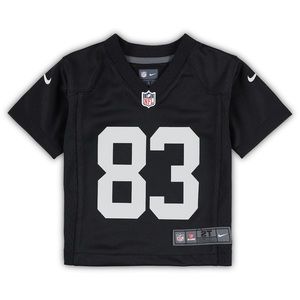 Toddler Las Vegas Raiders Darren Waller Nike Black Game Jersey